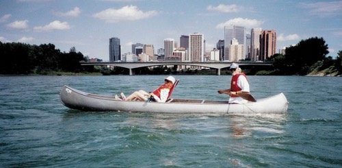 Dad-Canoe-YYC
